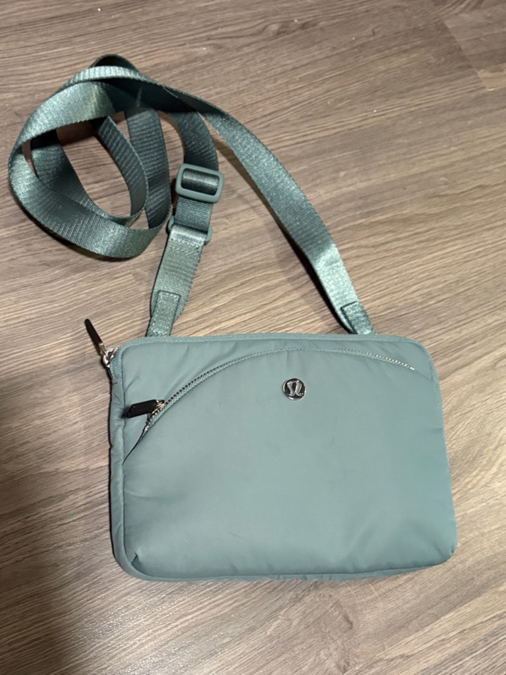 lululemon athletica Teal Crossbody Organizer Bag